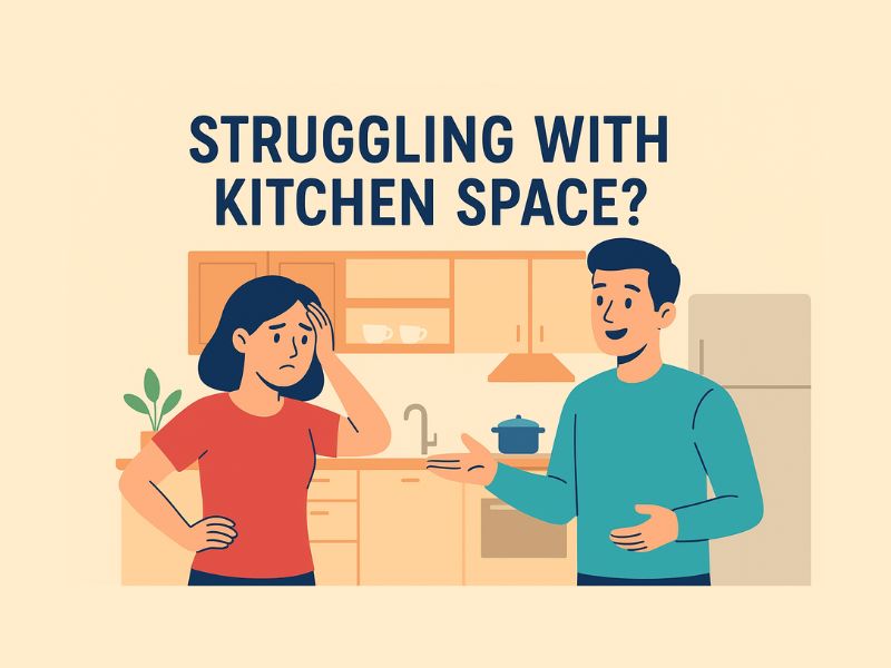 Struggling with Kitchen Space? How Modular Kitchens in Delhi Can Solve It